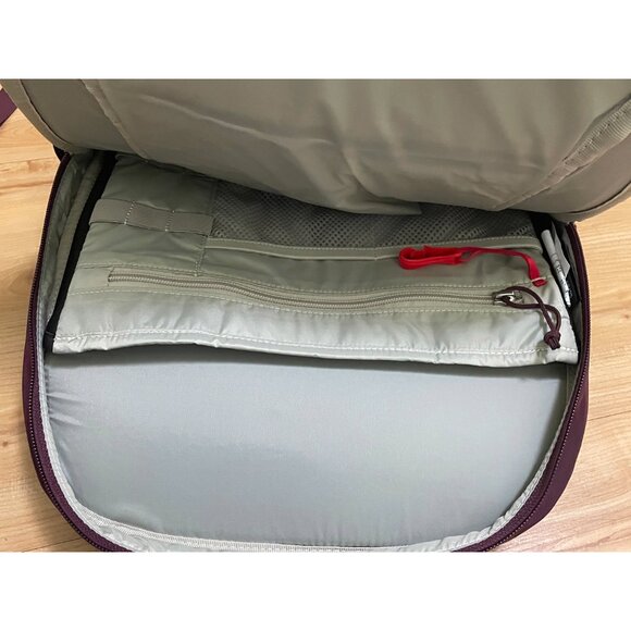 NWT Osprey Ozone Slim Laptop Backpack Bag Tote Burgundy MSRP $100 NEW